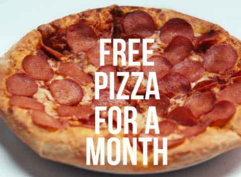 Win Free Pizza Dungarvan Co. Waterford