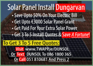 Get 3 to 5 Solar Panel Install Quotes In Dungarvan