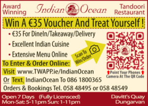Indian Ocean Dungarvan Win A €35 Voucher